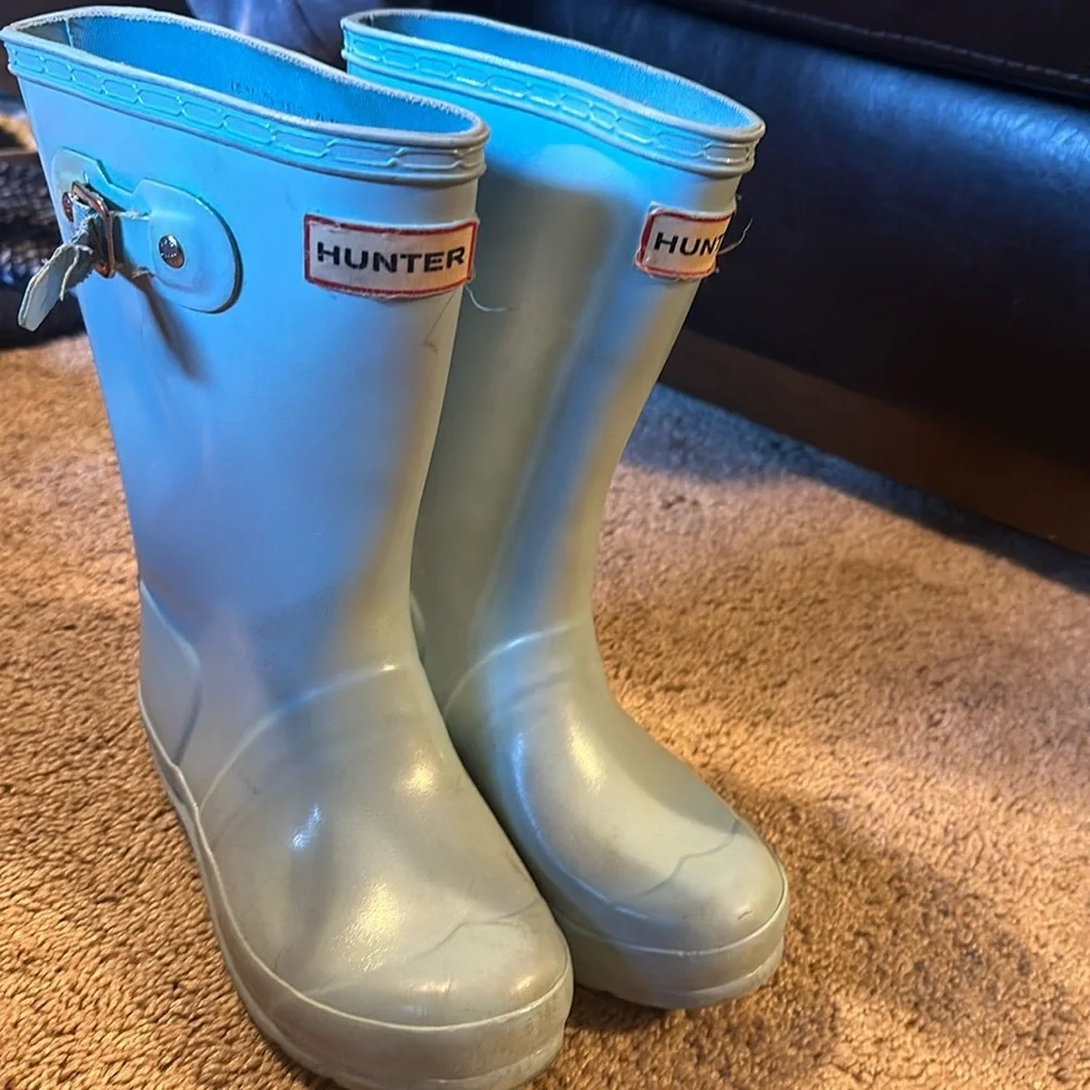 Hunter rain boots